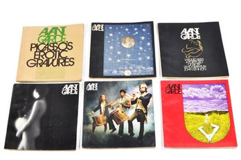 Group Of Vintage Avant Garde Magazines  Picasso, John Lennon, Erotic Art & Pop Culture Issues