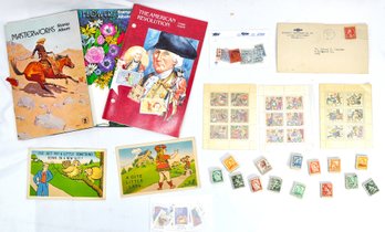 Large Vintage Worldwide Stamp Collection & Albums