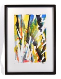 Roberta Segal (20th-21st Century) ' Abrams Journey' Abstract Monotype, Artists Proof (1/1)