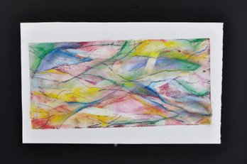 Roberta Segal (20th-21st Century) Abstract Watercolor