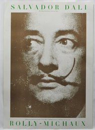 Original 1970s  Salvador Dali Exhibition Art Poster