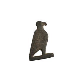Small Vintage Hand Carved Stone Falcon / Bird Figurine Paperweight