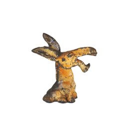 Vintage Cast Iron ' LAUGHING DONKEY' Jackass Bottle Opener By Hubley