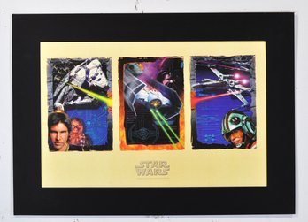 Vintage Lucasfilm STAR WARS Matted Lithograph