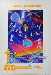 Vintage 1992 STAR WARS Poster Melanie Taylor Kent  - Limited Edition
