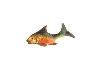 Vintage Cast Iron FISH Bottle Opener Or Paperweight
