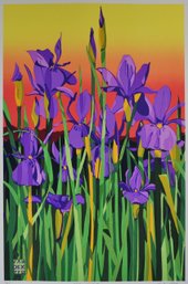 Kurt Van Dexter - ' Iris Chorus' Limited Edition Serigraph, Signed & Numbered