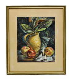 John P. Kemeny (American 20th C.) Still Life With Apples