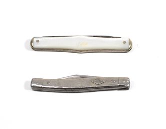 Pair Of Vintage Pocket Knives  Imperial & Remington Folding Knives