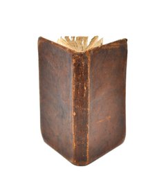 Antique 1837 Dabolls Schoolmasters Assistant Arithmetic Book  Utica NY