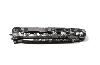 New Wartech Skull Folding Knife
