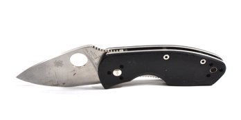Spyderco Ambitious Folding Pocket Knife  G-10 Handle