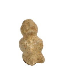 Ancient Excavated Carved Stone Figural Idol