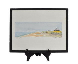 Raffaello LaMantia (1935-2026) Provincetown - Corolla Light Watercolor, 2012