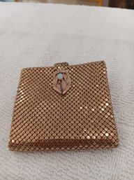 1940s1950s Gold Mesh Wallet & Coin Purse  AS-IS Repair  Restoration Project
