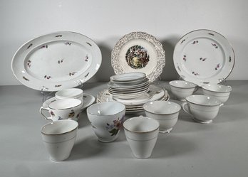 Assorted China Tableware Set
