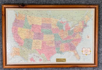 Framed United States Map - Mosher-Adams, Inc.