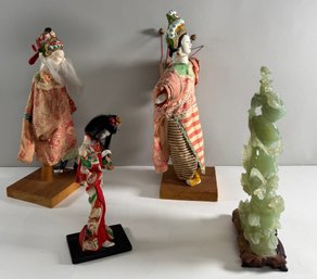 Group Of Four Asian Decorative Items