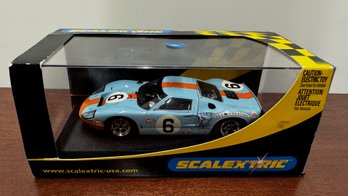 Scalextric Ford GT40 #6 Gulf 1/32 Slot Car