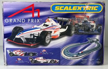 Scalextric A1 Grand Prix Team USA - Team Canada Slot Car Racing Set