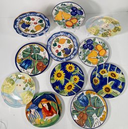 Set Of Eleven Nantucket Home Decorative Plates