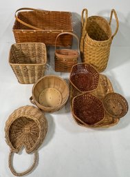 Collection Of Woven Baskets