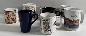 Collection Of Seven Assorted Decorative Mugs