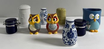 Ceramic Salt & Pepper Shaker Collection