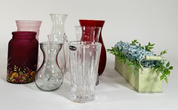 Collection Of Eight Decorative Vases