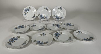 Porcelain Saucers Made In Czechoslovakia