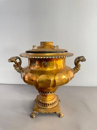 Antique Russian Brass Samovar