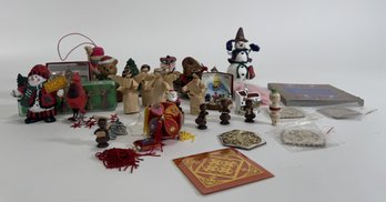 Lot Of Miniature Christmas Ornaments