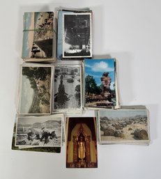 Assorted Vintage Postcard Collection With International And Historical Views