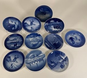 Royal Copenhagen Blue Fluted Plate Collection