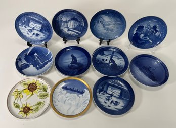 16 Royal Copenhagen Bing & Grondahl Plates