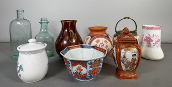 Collection Of Decorative Ceramics, Bowls & Glass Vessels