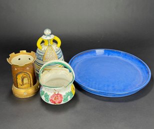 Mixed Ceramic And Porcelain Decorative Pieces