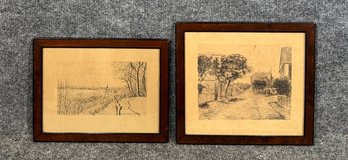 Pair Of Landscape Prints