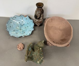 Handmade Pottery Sculpture Collection