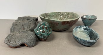 Collection Of Handcrafted Ceramic Sculptures