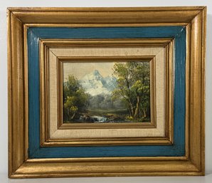 Mountain Landscape Oil Painting