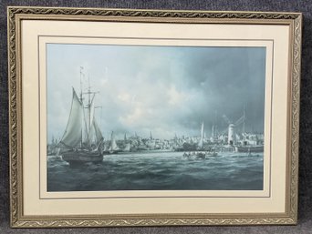 City Of Boston Circa 1833 By Dusan Kadlec