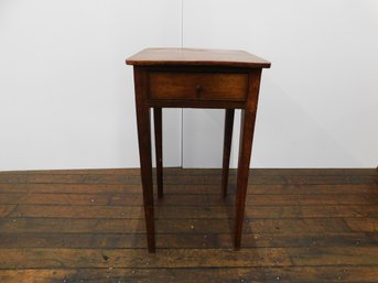 Antique Wooden Stand With Drawer