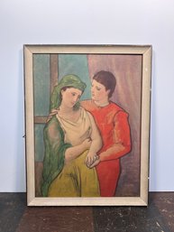 Picasso's 'The Lovers' Lithograph Print