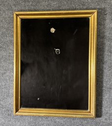 Gold Framed Rectangular Mirror
