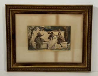 Print Of 'Florentine Poet' By Alexandre Cabanel