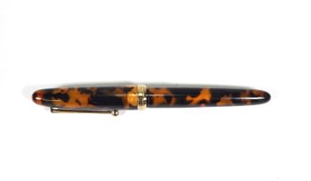 Sailor Tortoise Fountain Pen 14k Gold Nib