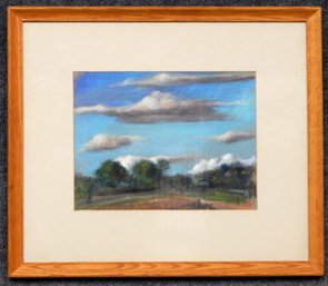 Johan Paul Bjurman (b.1947) ' September In Joes House' Pastel Painting