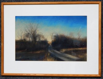 Johan Paul Bjurman (b.1947) ' Great Swamp Road' Pastel Painting
