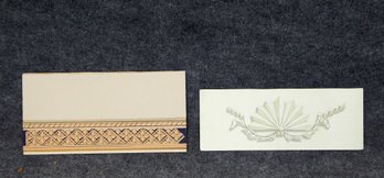 Pair Wall Paper Design Oil Paintings